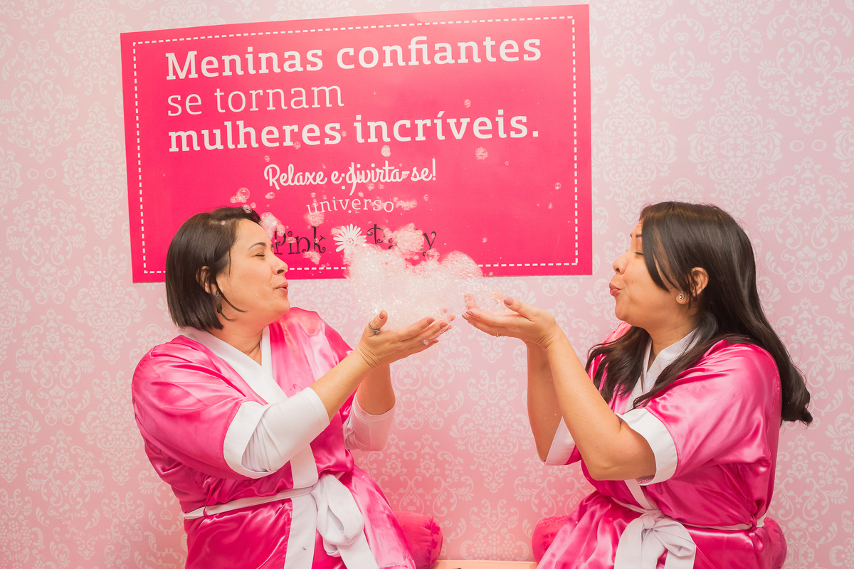 Aniversário infantil de 4 anos da Belinha, Spa Day no Pink Party em São Paulo/SP