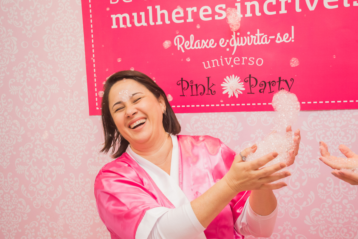 Aniversário infantil de 4 anos da Belinha, Spa Day no Pink Party em São Paulo/SP