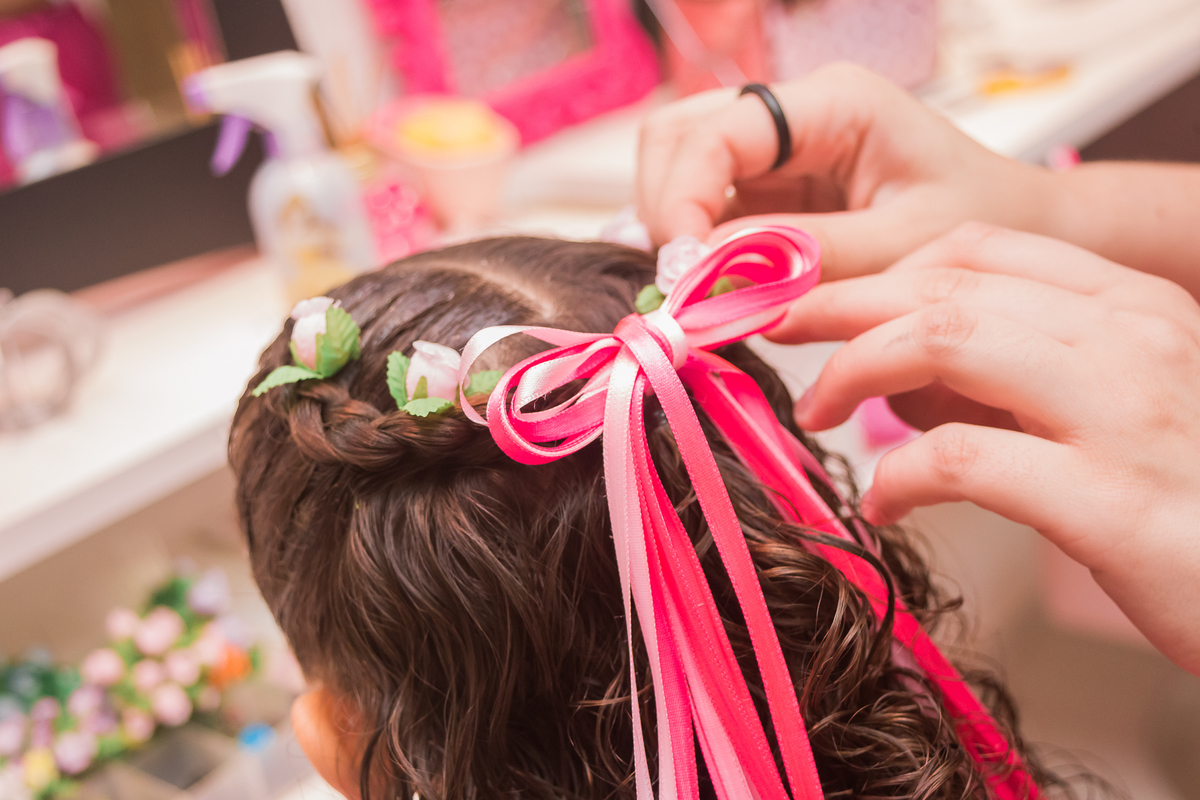 Aniversário infantil de 4 anos da Belinha, Spa Day no Pink Party em São Paulo/SP