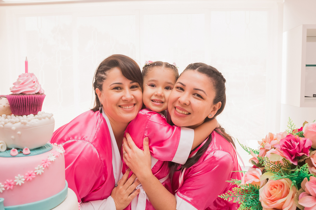 Aniversário infantil de 4 anos da Belinha, Spa Day no Pink Party em São Paulo/SP