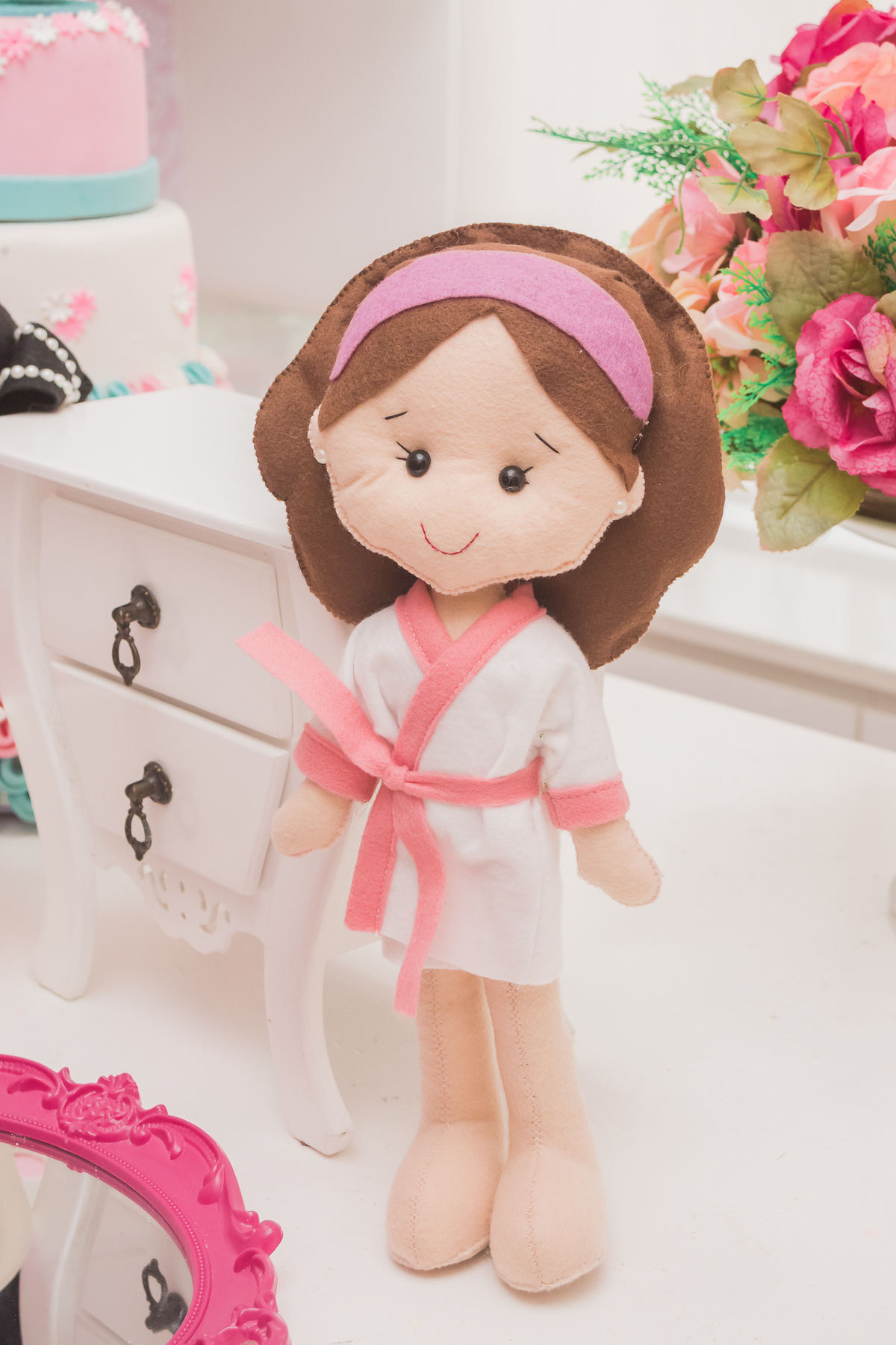 Aniversário infantil de 4 anos da Belinha, Spa Day no Pink Party em São Paulo/SP
