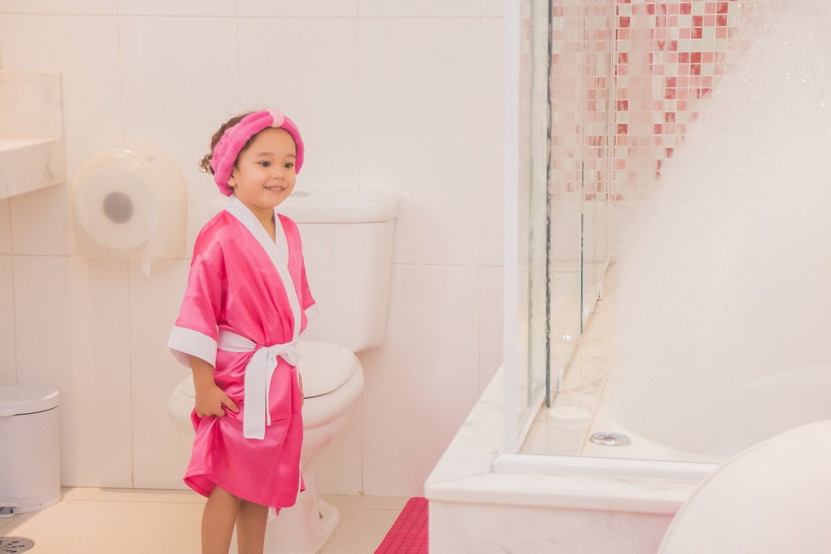 Aniversário infantil de 4 anos da Belinha, Spa Day no Pink Party em São Paulo/SP