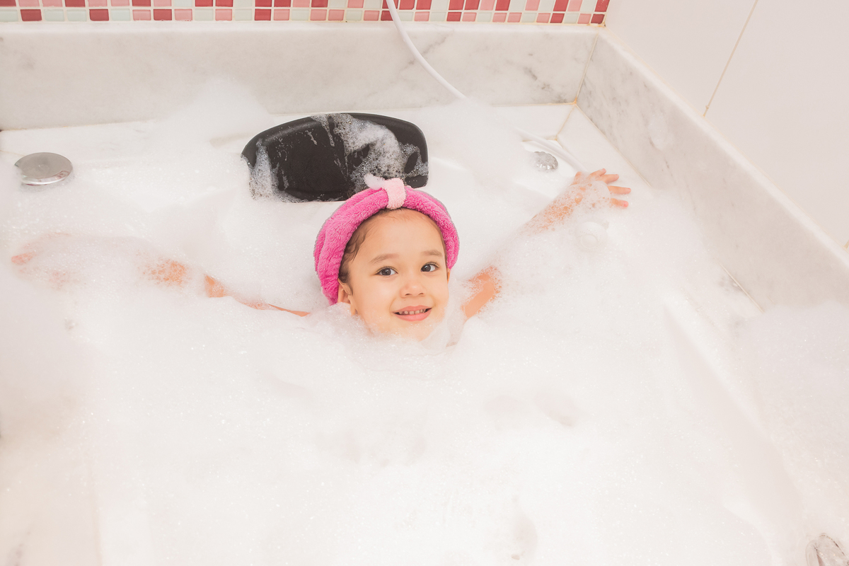 Aniversário infantil de 4 anos da Belinha, Spa Day no Pink Party em São Paulo/SP