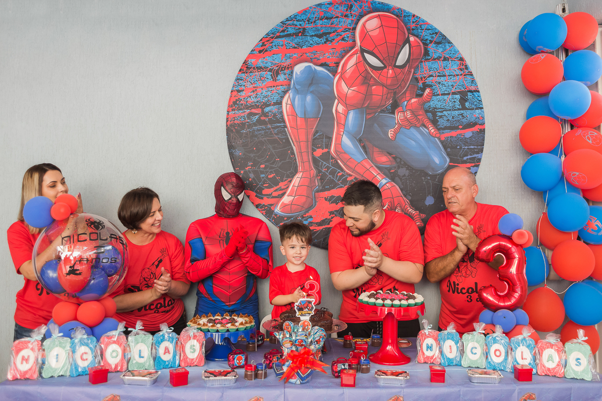 Aniversário infantil de 3 anos do Nicolas em São Paulo/SP