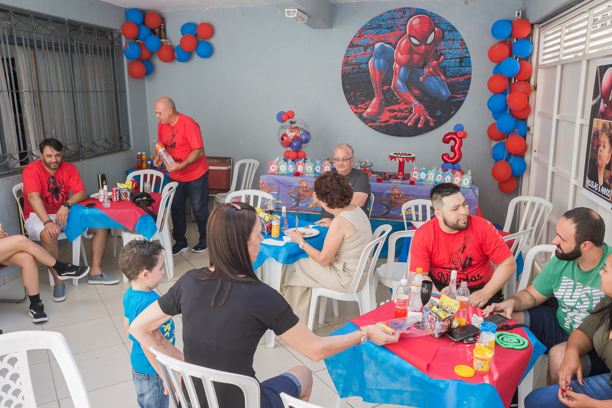 Aniversário infantil de 3 anos do Nicolas em São Paulo/SP