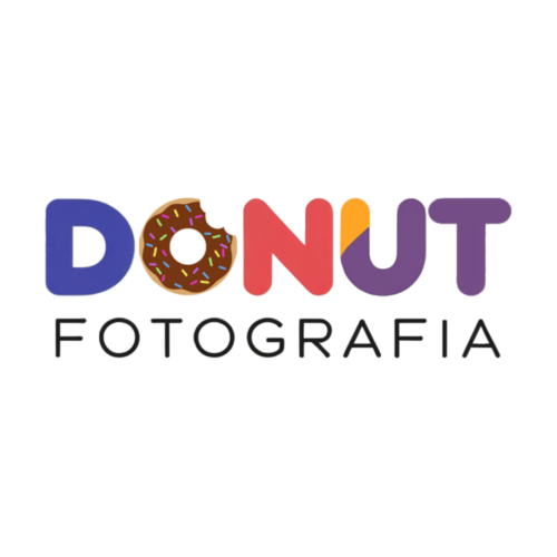 Logotipo de Donut Fotografia