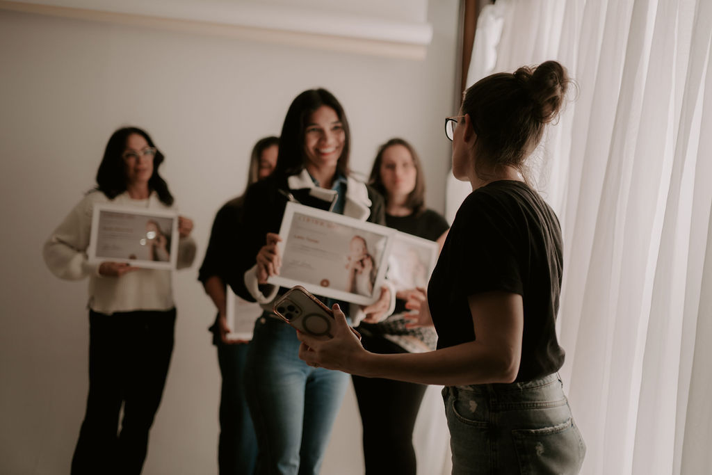 Turma de 17 de setembro com os certificados