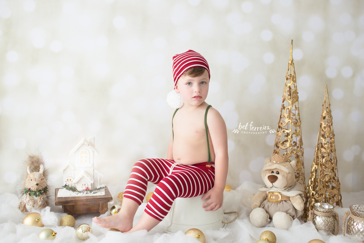 mini sessão de Natal Theo