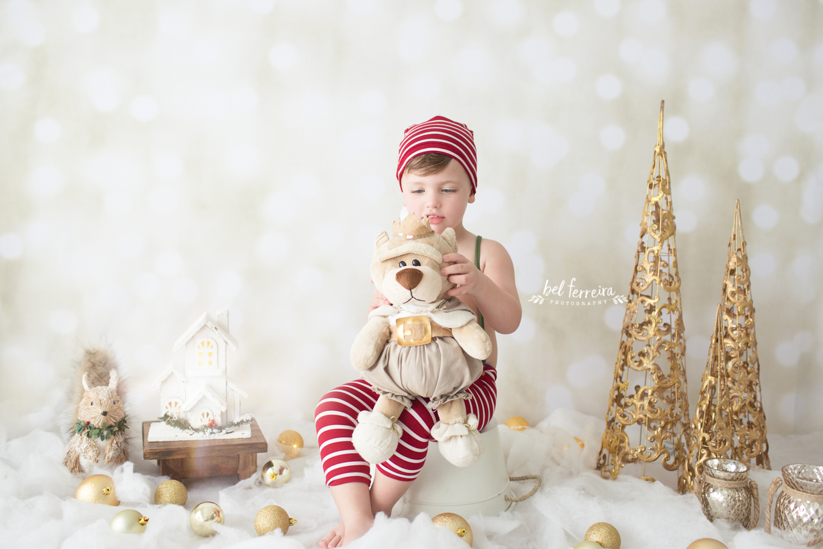 mini sessão de Natal Theo