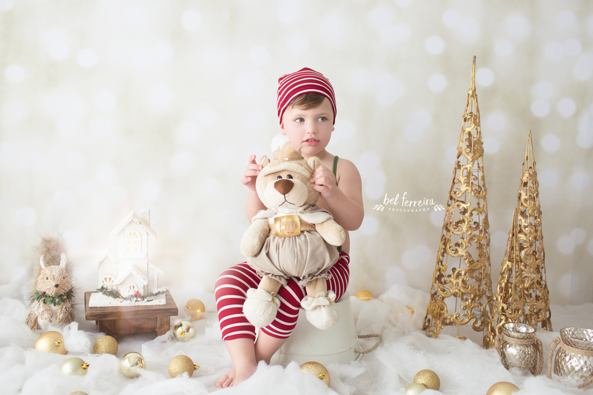 mini sessão de Natal Theo