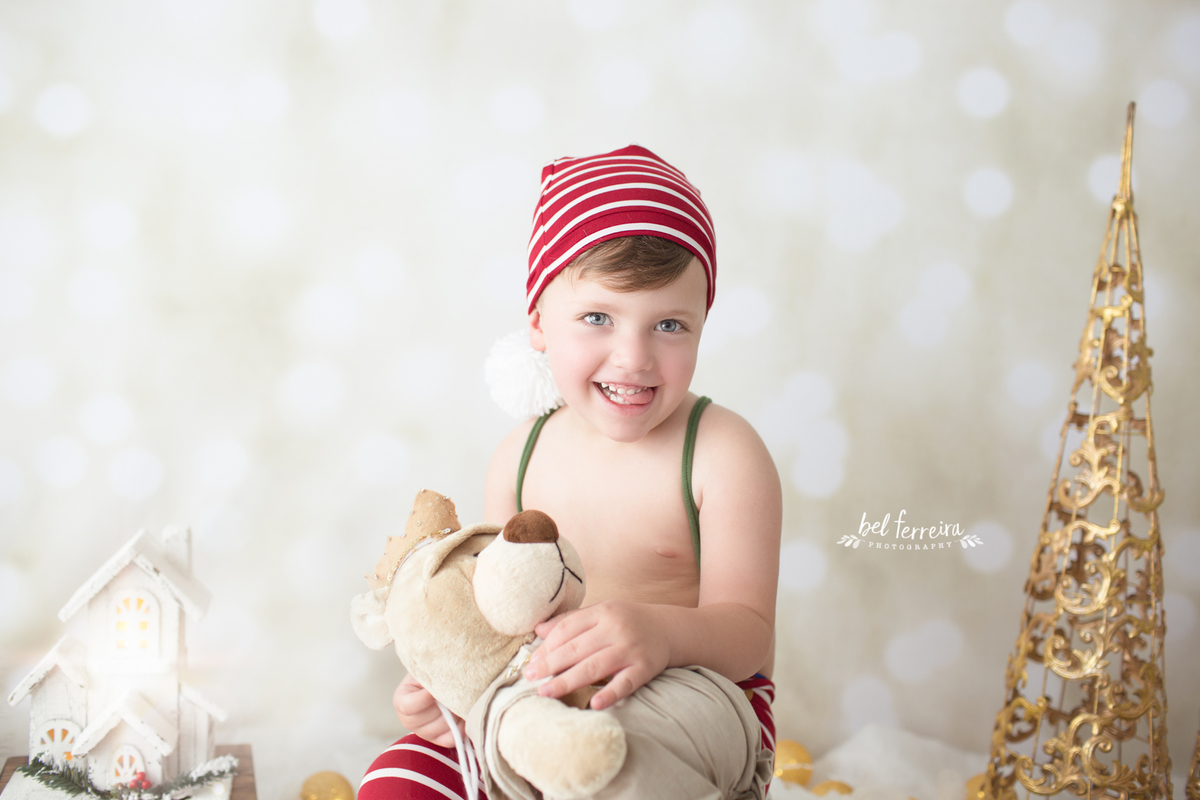 mini sessão de Natal Theo