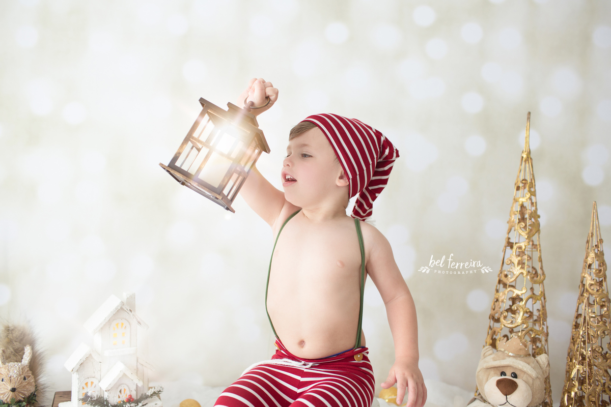 mini sessão de Natal Theo