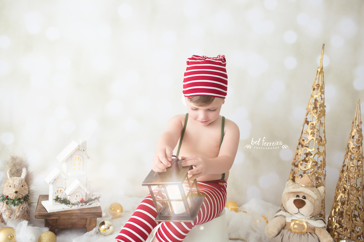 mini sessão de Natal Theo