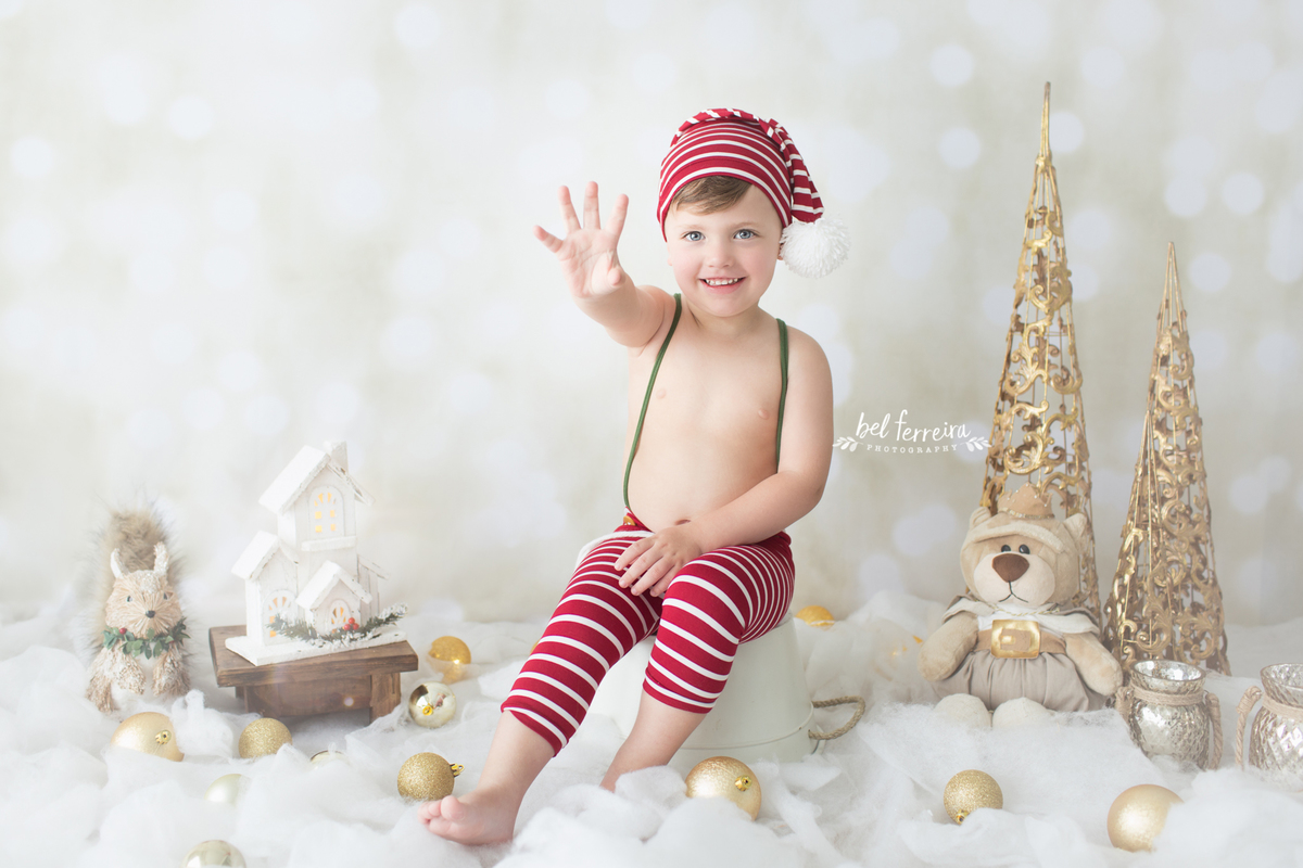 mini sessão de Natal Theo