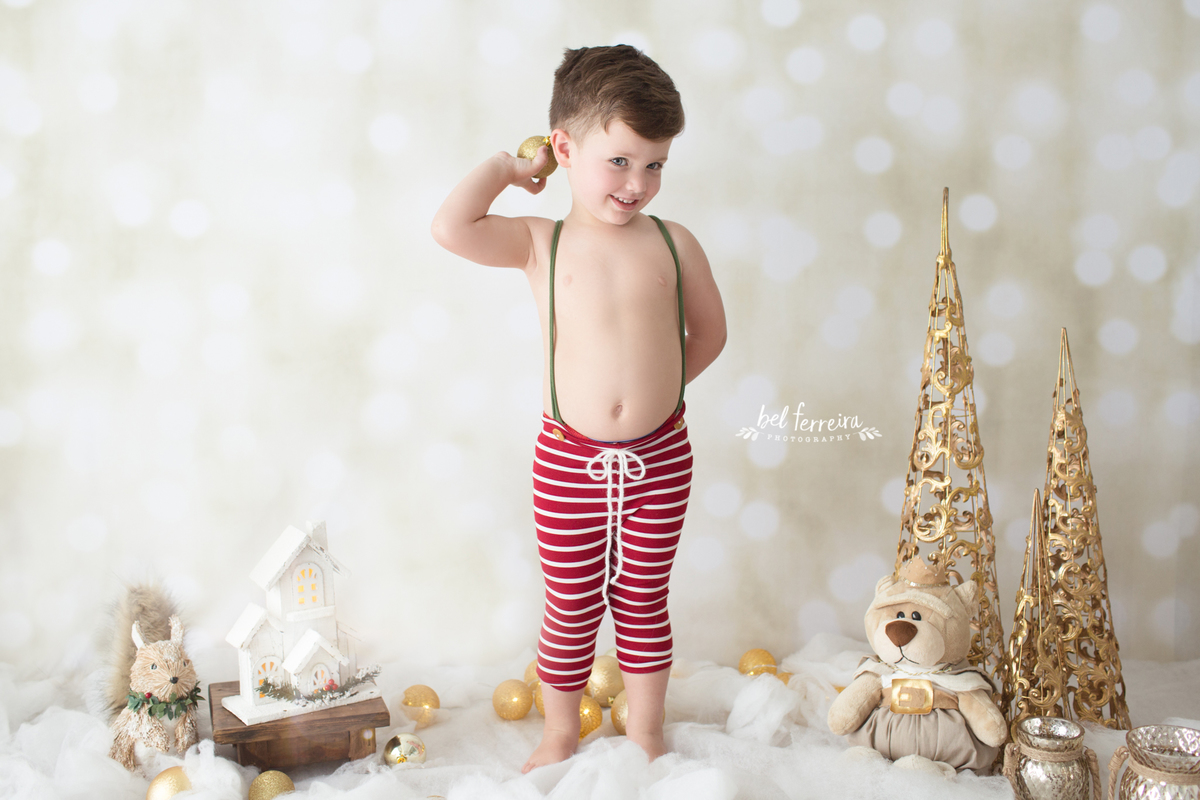 mini sessão de Natal Theo