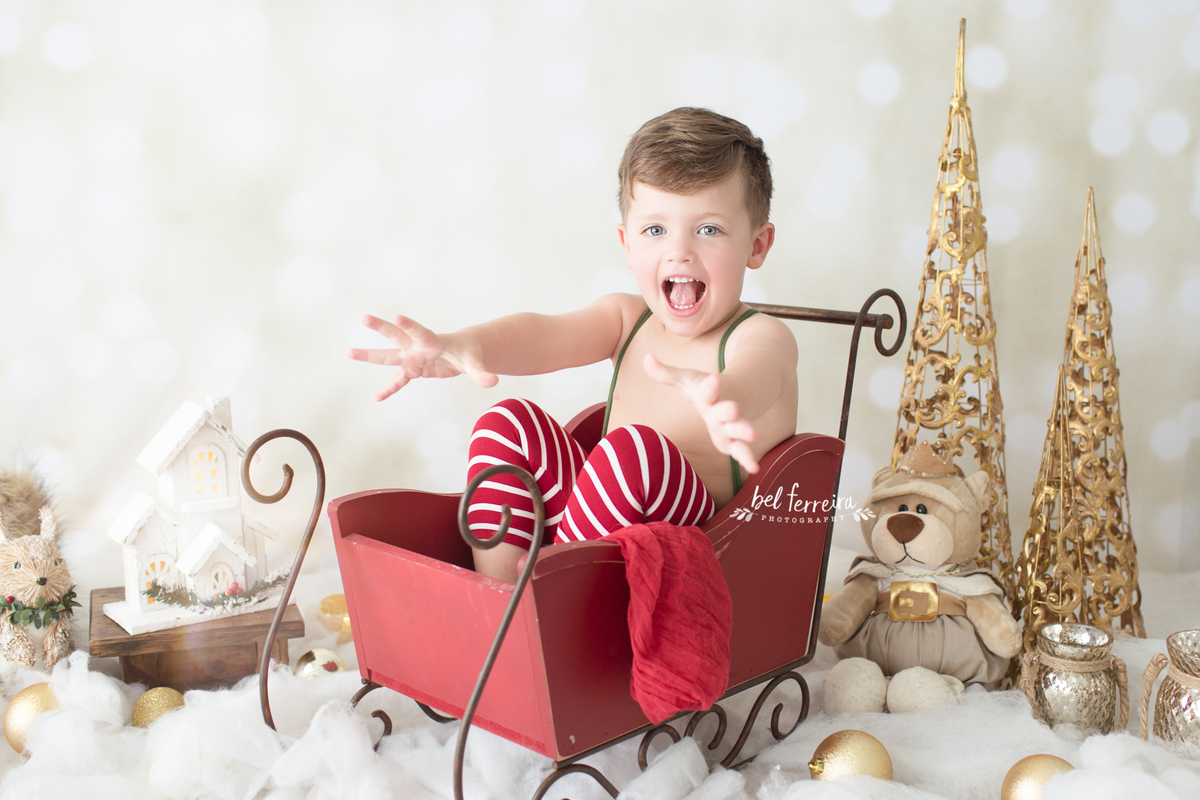 mini sessão de Natal Theo