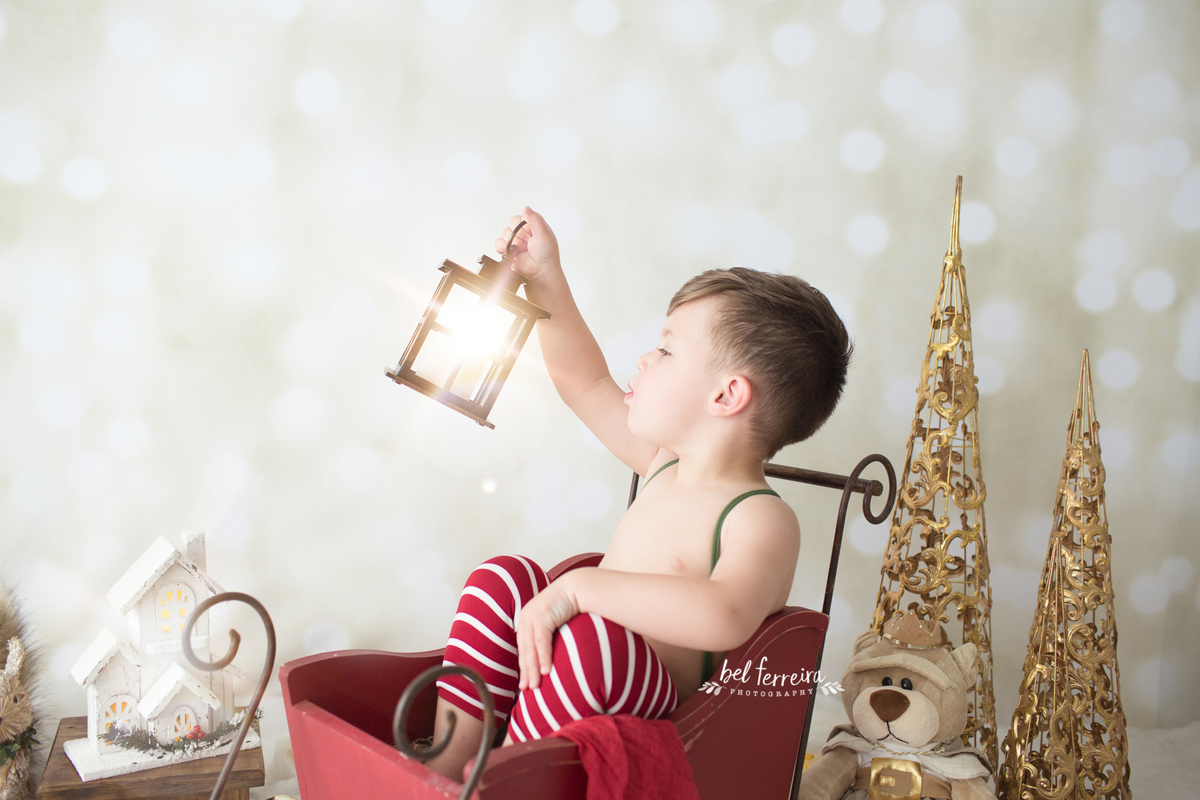 mini sessão de Natal Theo