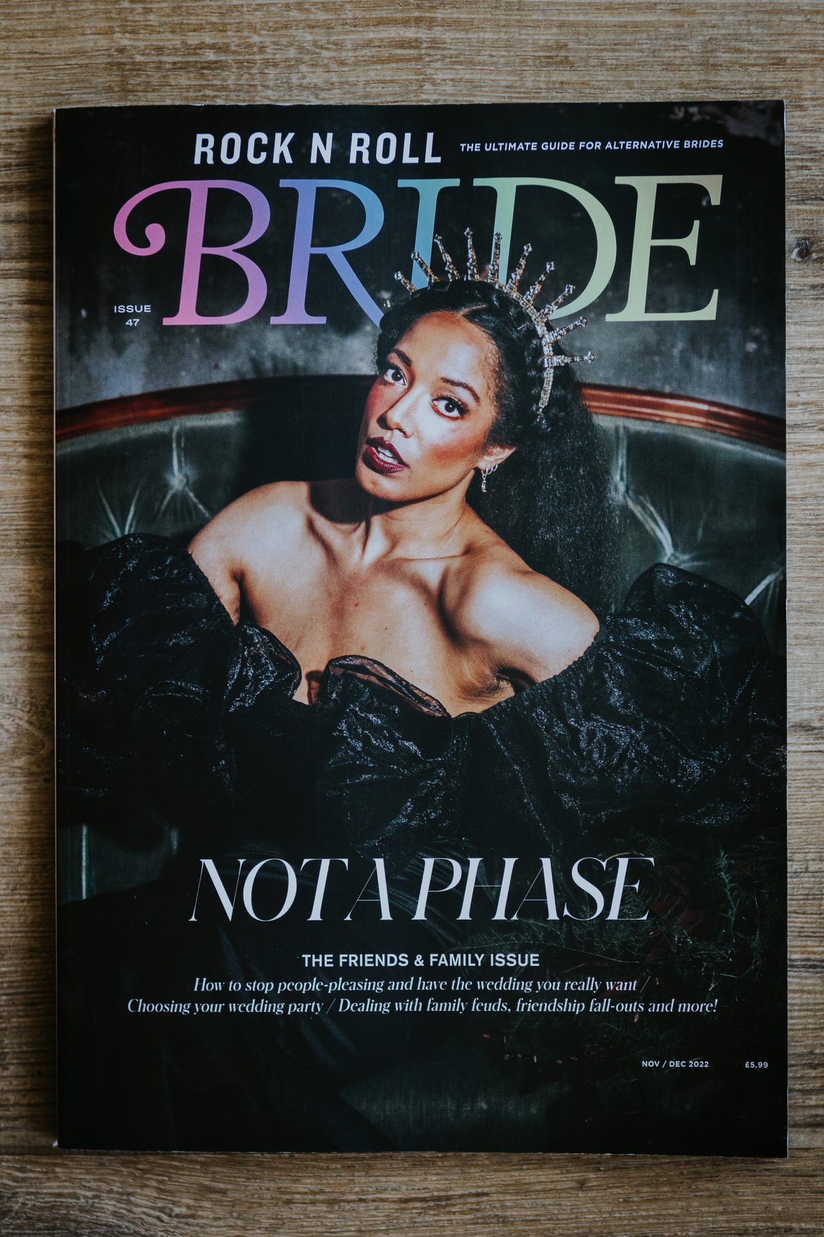 Rock N Roll Bride revista maganize capa