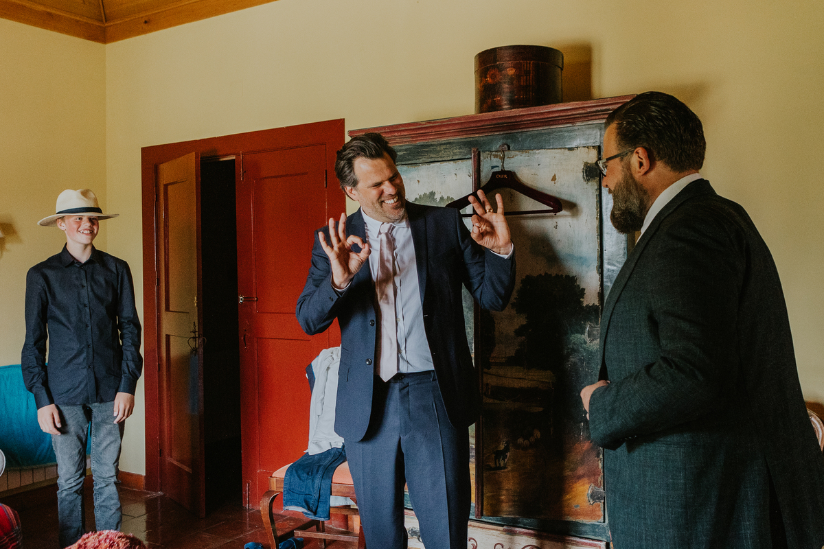 Quarto noivo hotel rural casa viscondes várzea casamento