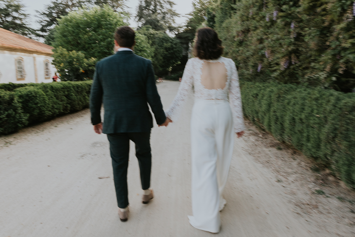 Couple wedding hotel charme rural casa viscondes varzea