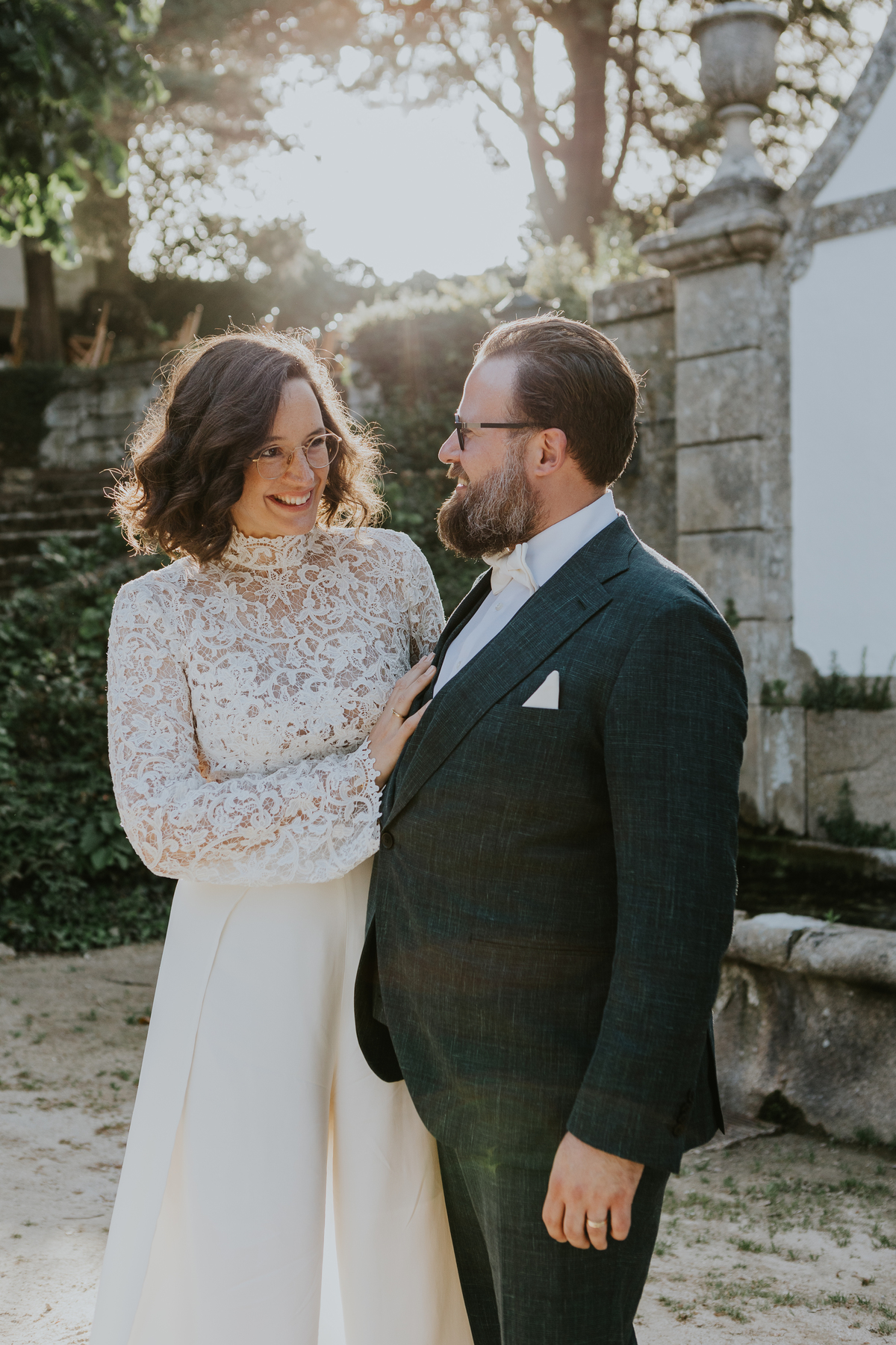 Couple wedding hotel charme rural casa viscondes varzea