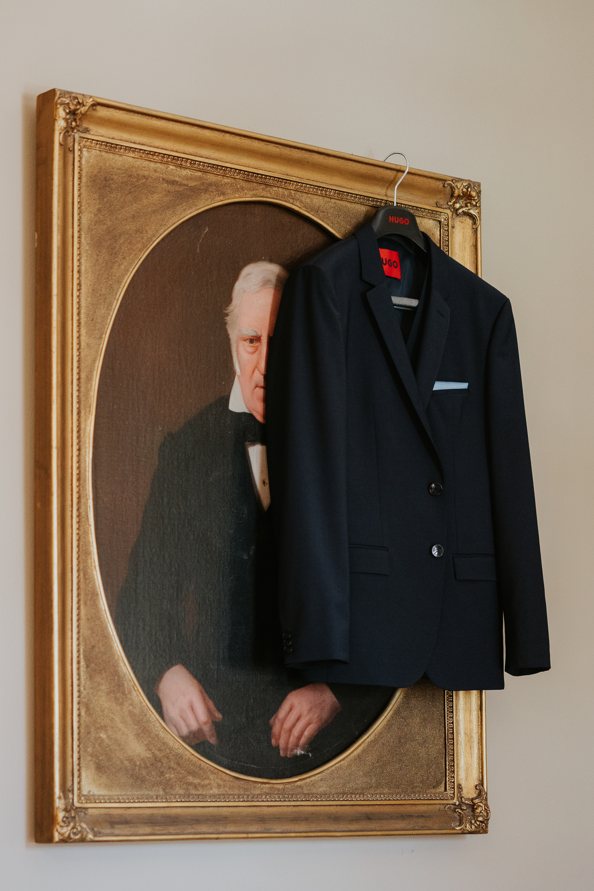 foto noivo Hugo boss preparação casa do ribeirinho