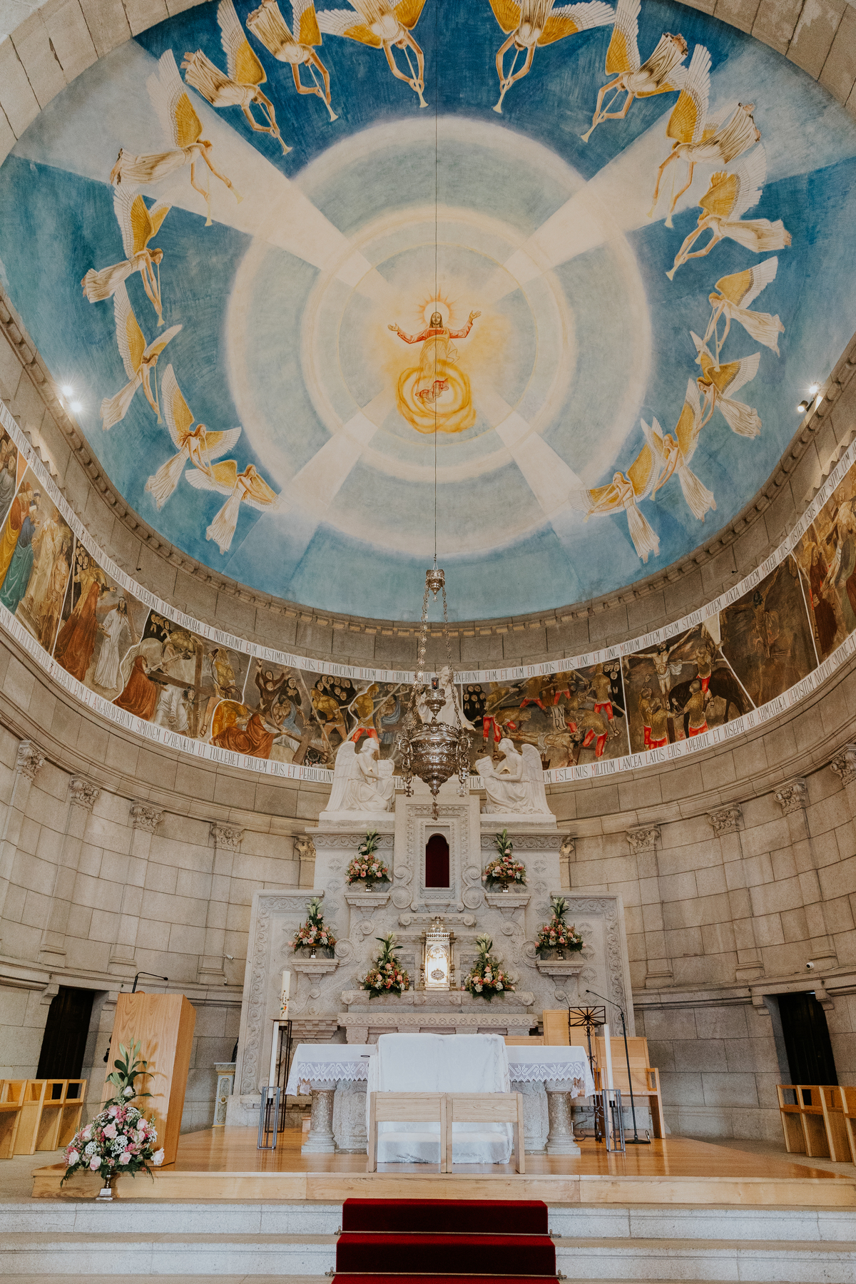 Santuário santa luzia interiror casamento