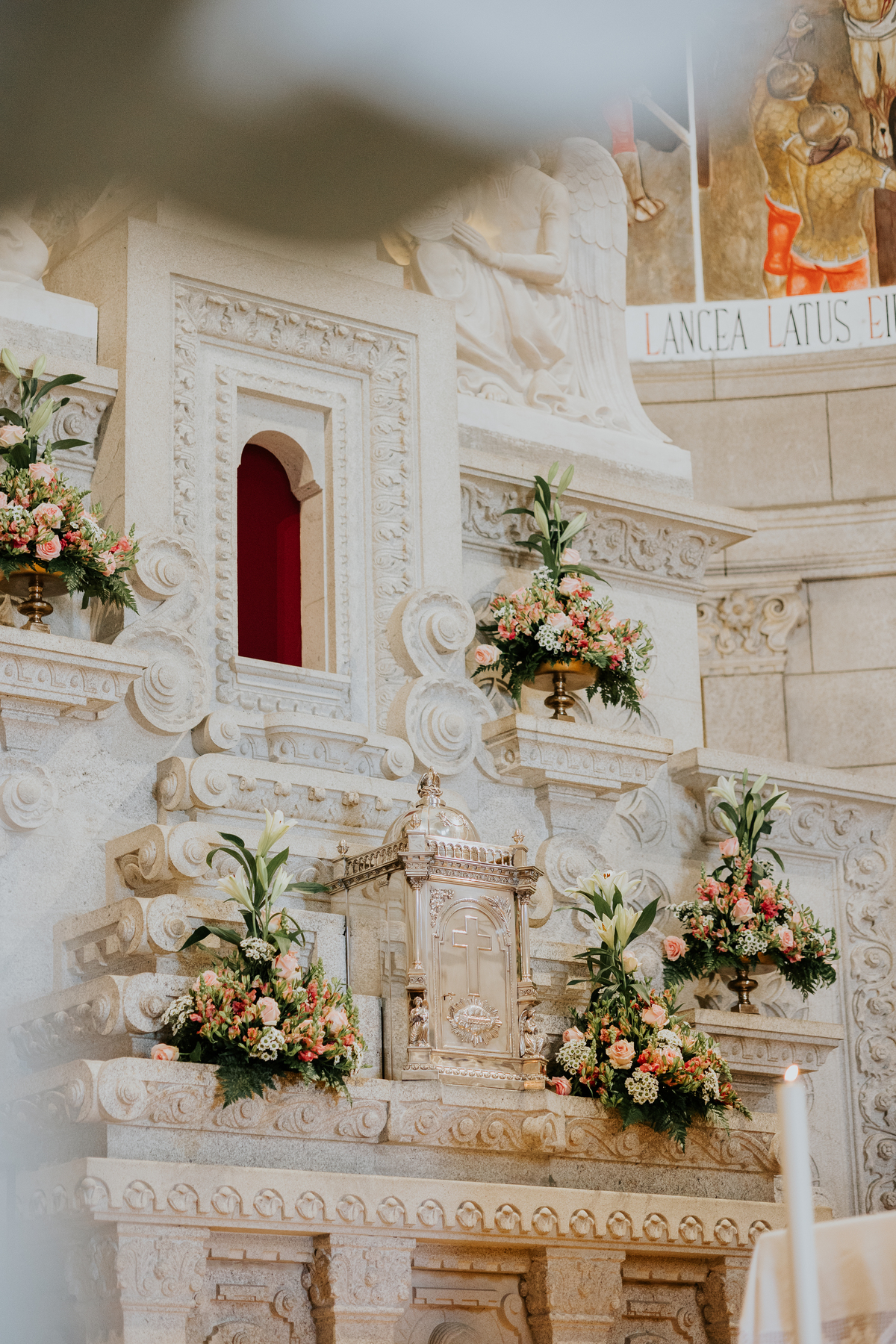 Detalhes igreja casamento