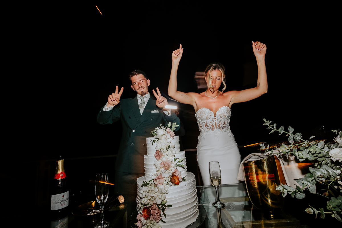 Festa casamento quinta do alferes bolo sparkles