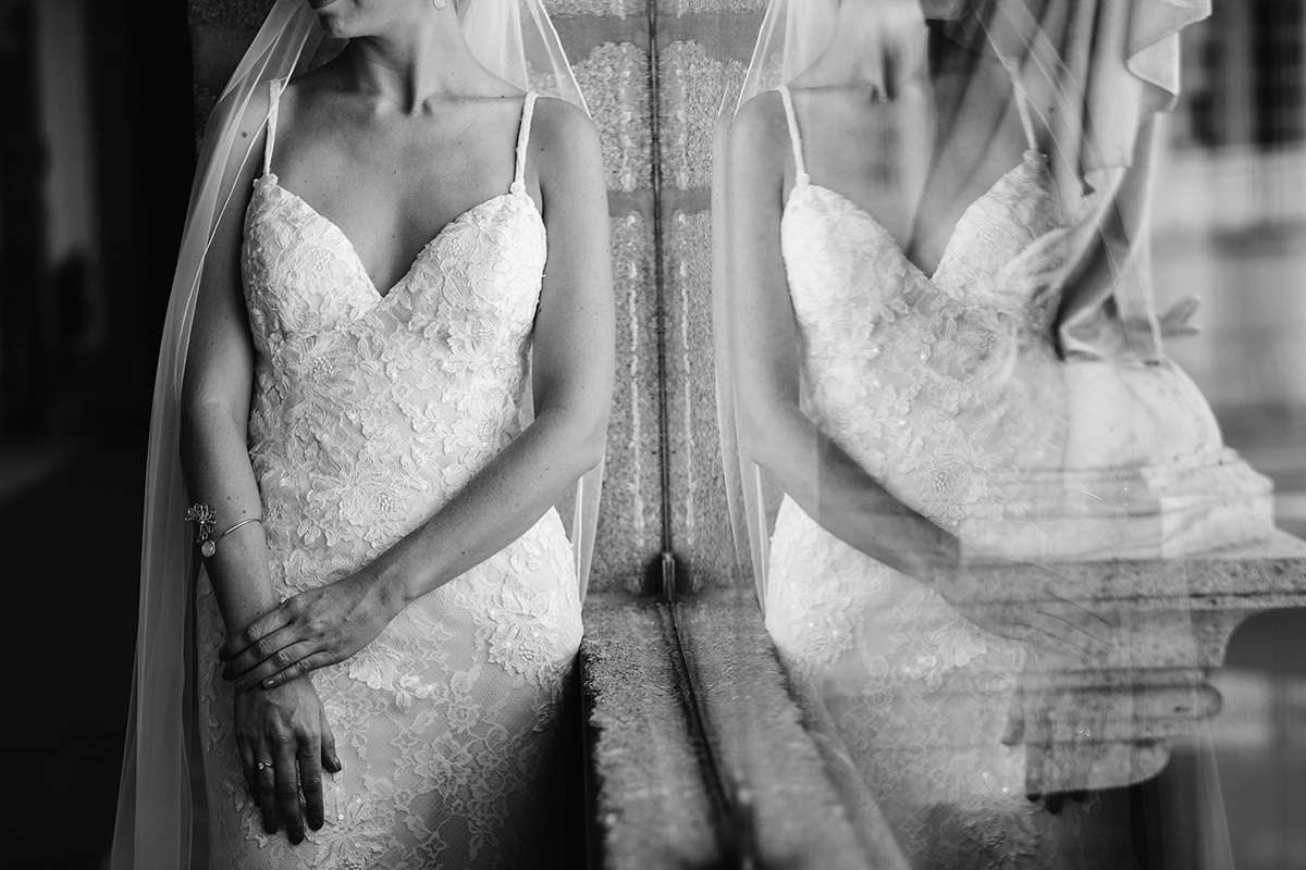 retrato noiva detalhe casamento