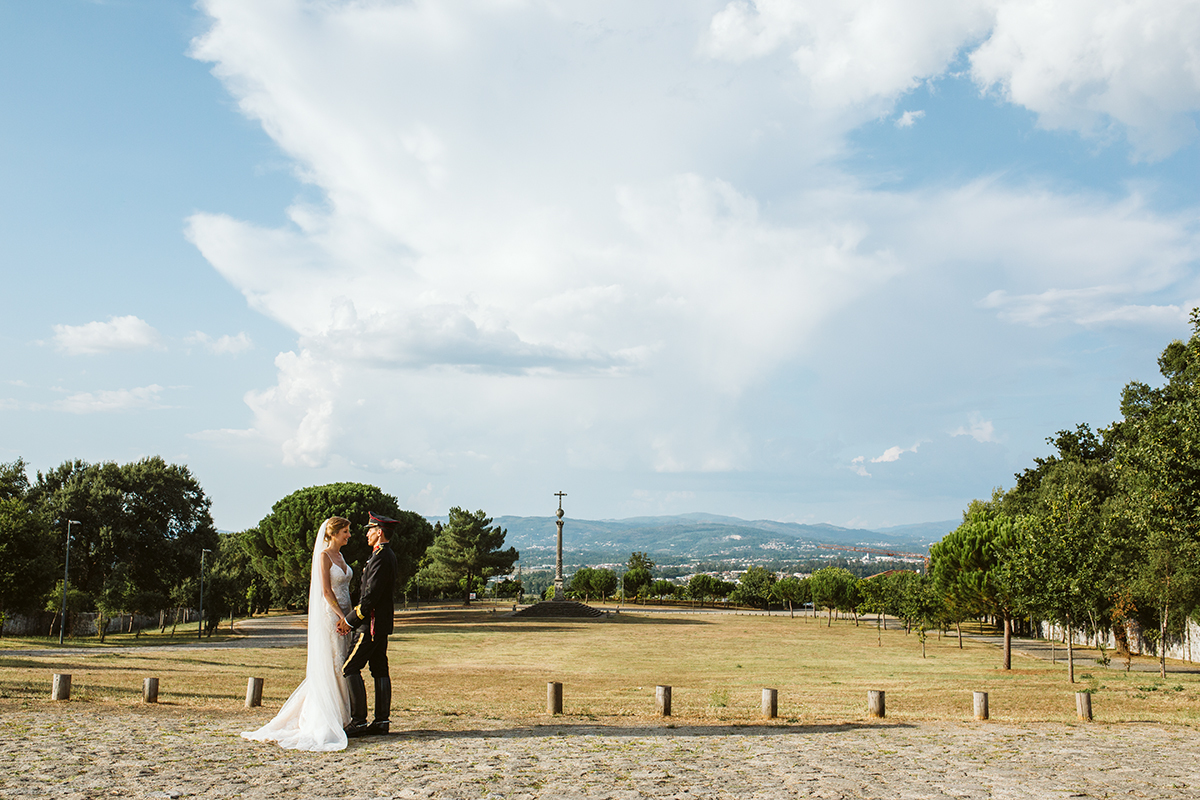 noivos paisagem mosteiro de tibães