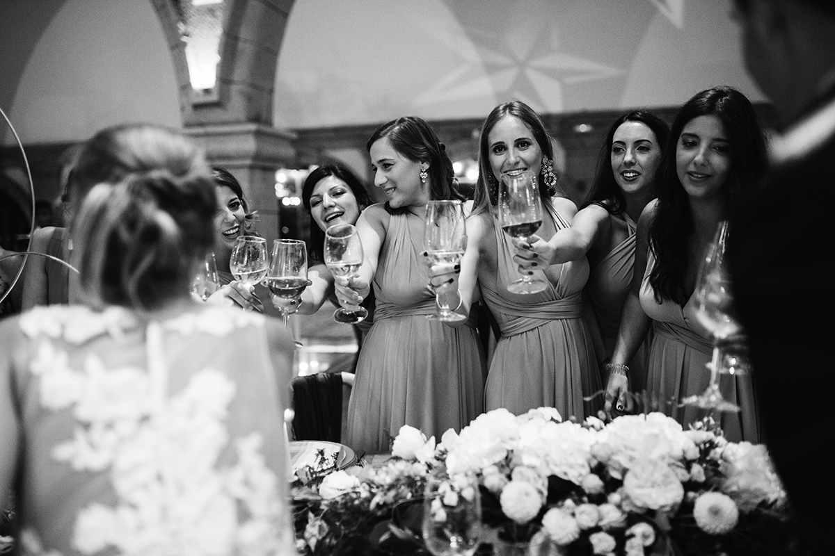 brinde amigas casamento