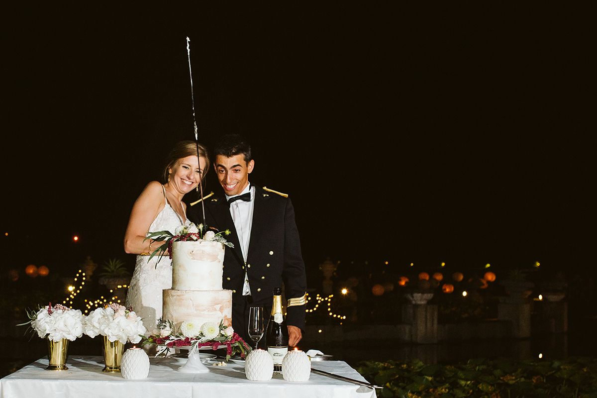 corte do bolo solar da levada