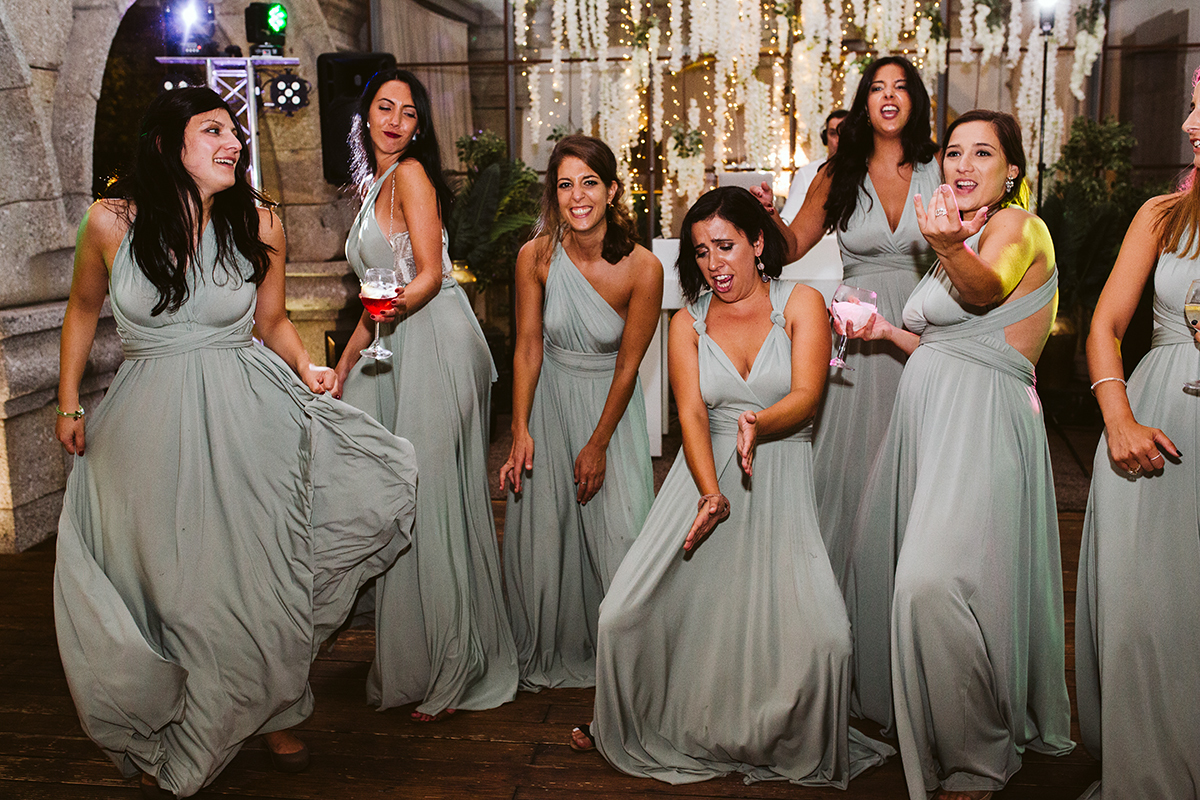 damas de honor baile solar da levada