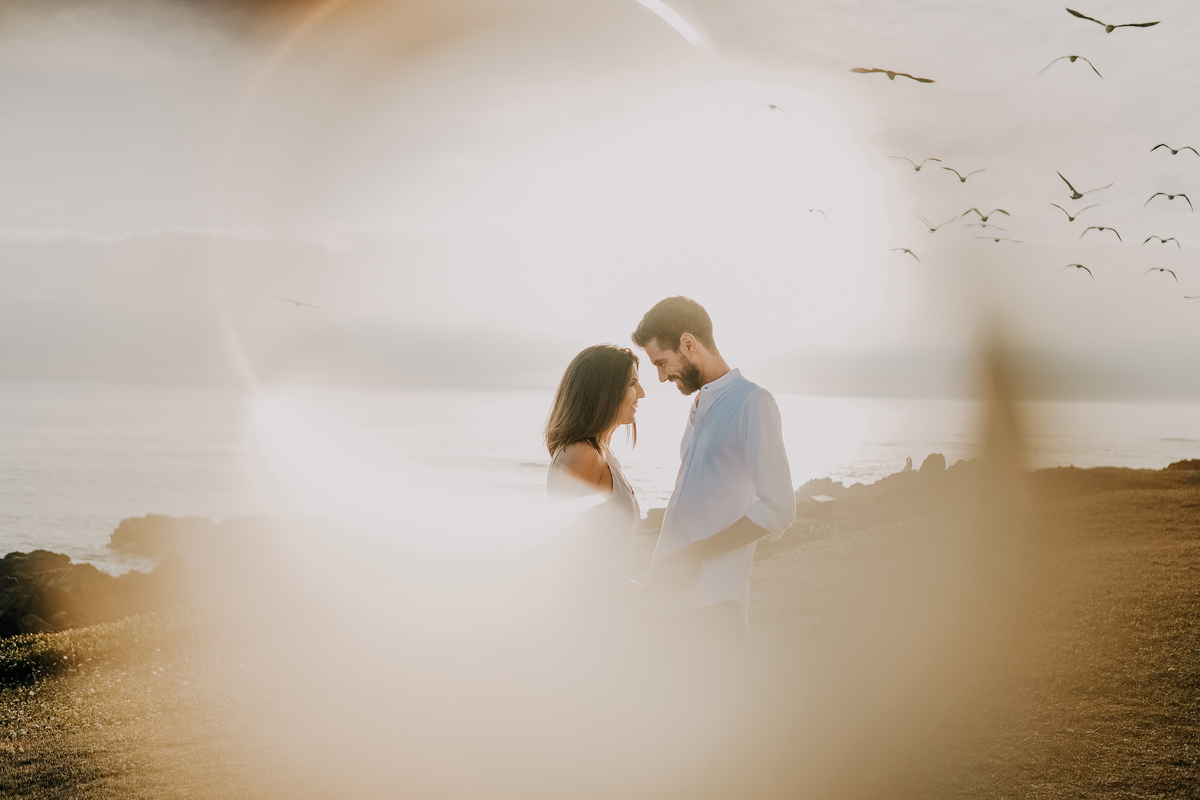 golden hour casamento sessão casal noivos