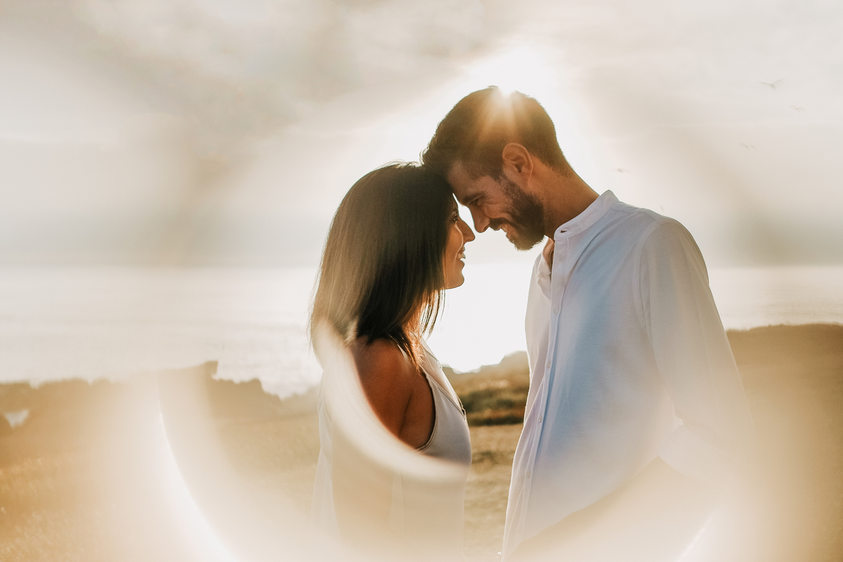 golden hour casamento sessão casal noivos