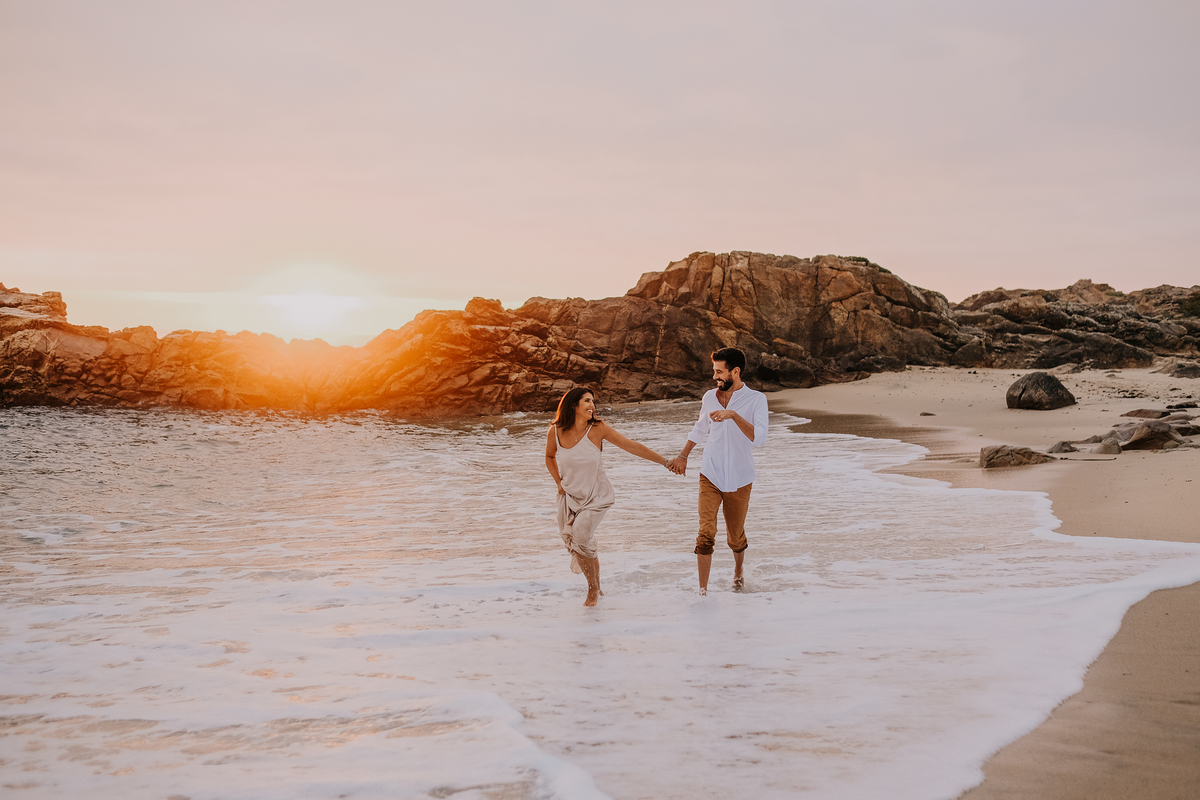 golden hour casamento sessão casal noivos