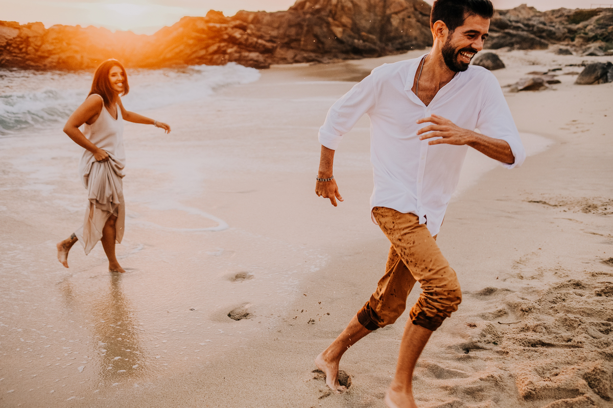 golden hour casamento sessão casal noivos