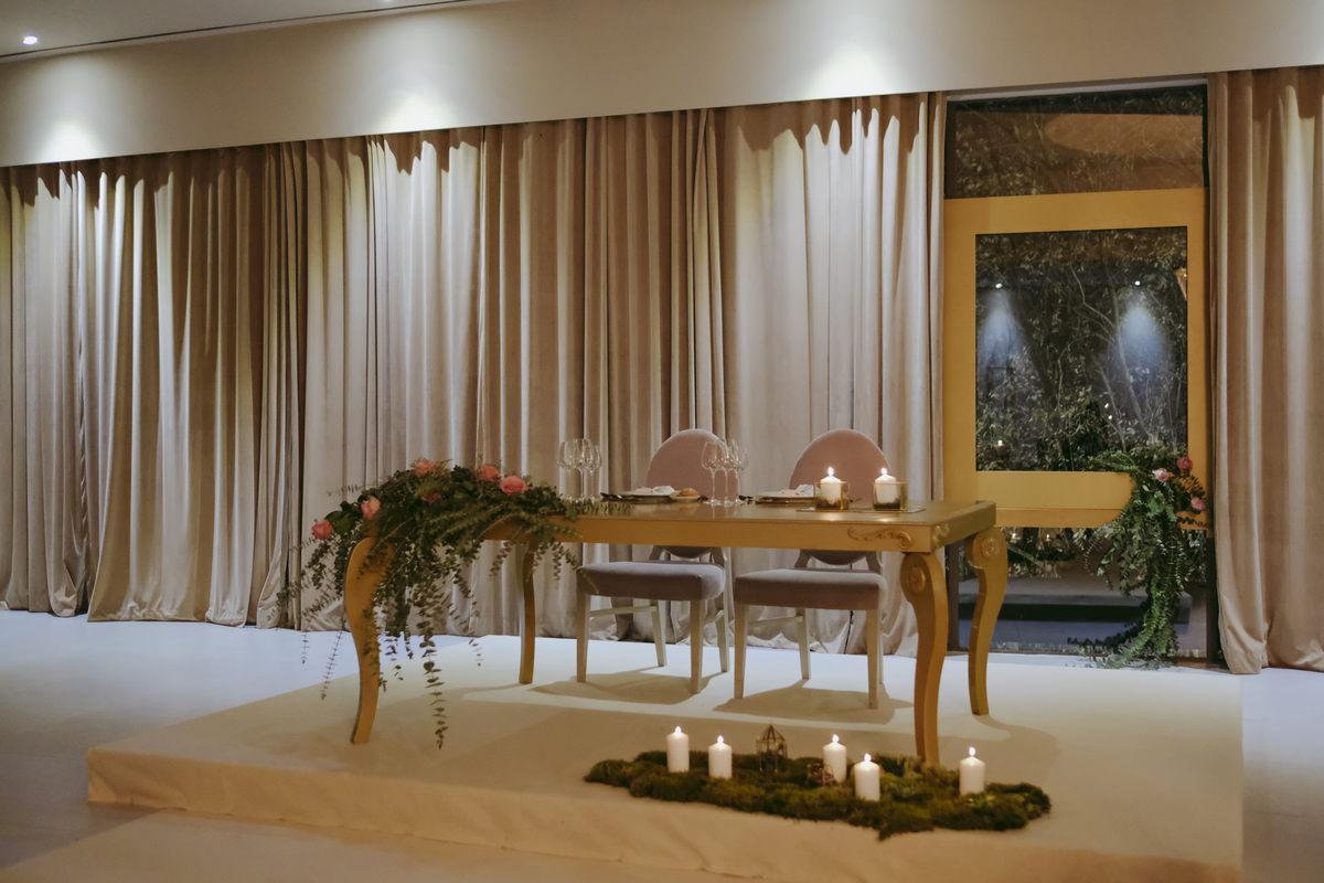 decoração vale da corga casamento interior sala de jantar