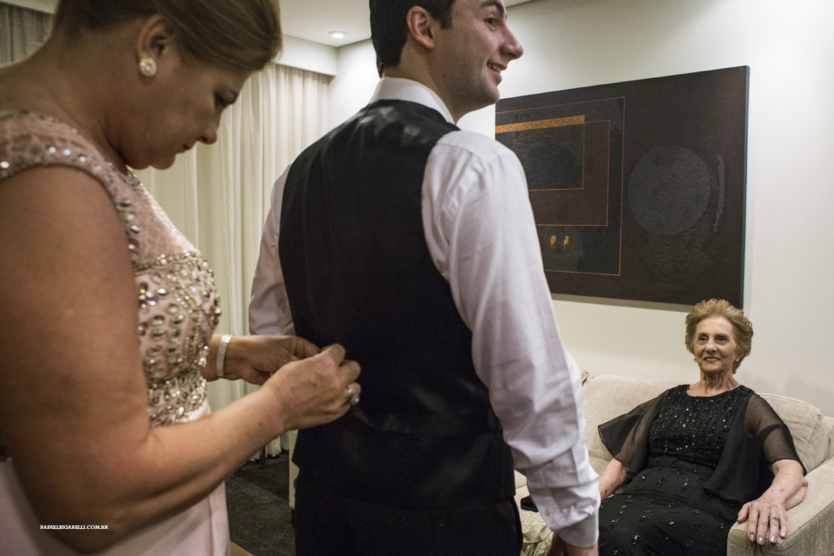 preparação do noivo