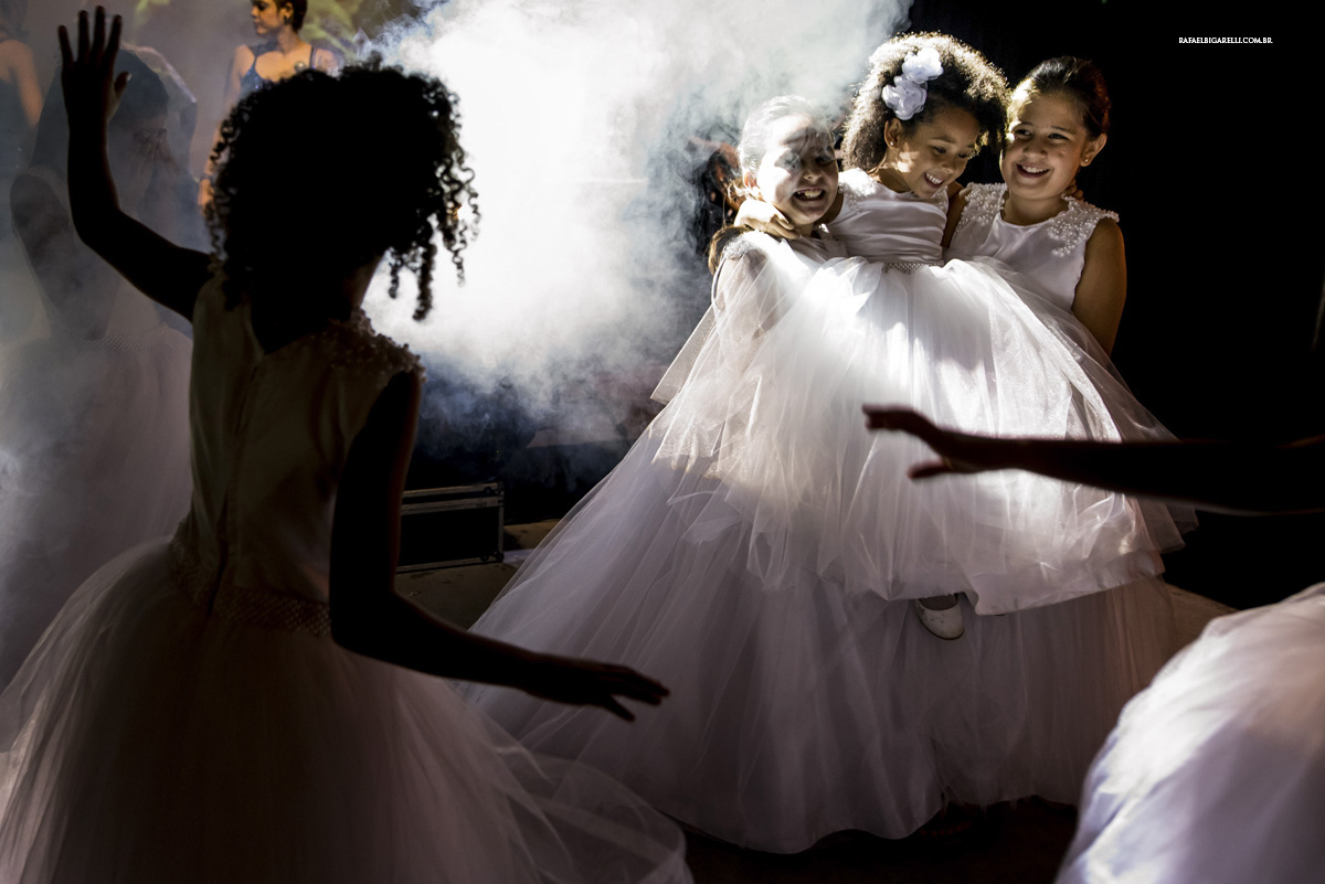 daminhas no casamento