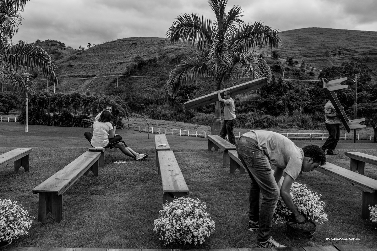 montagem de casamento preto e branco