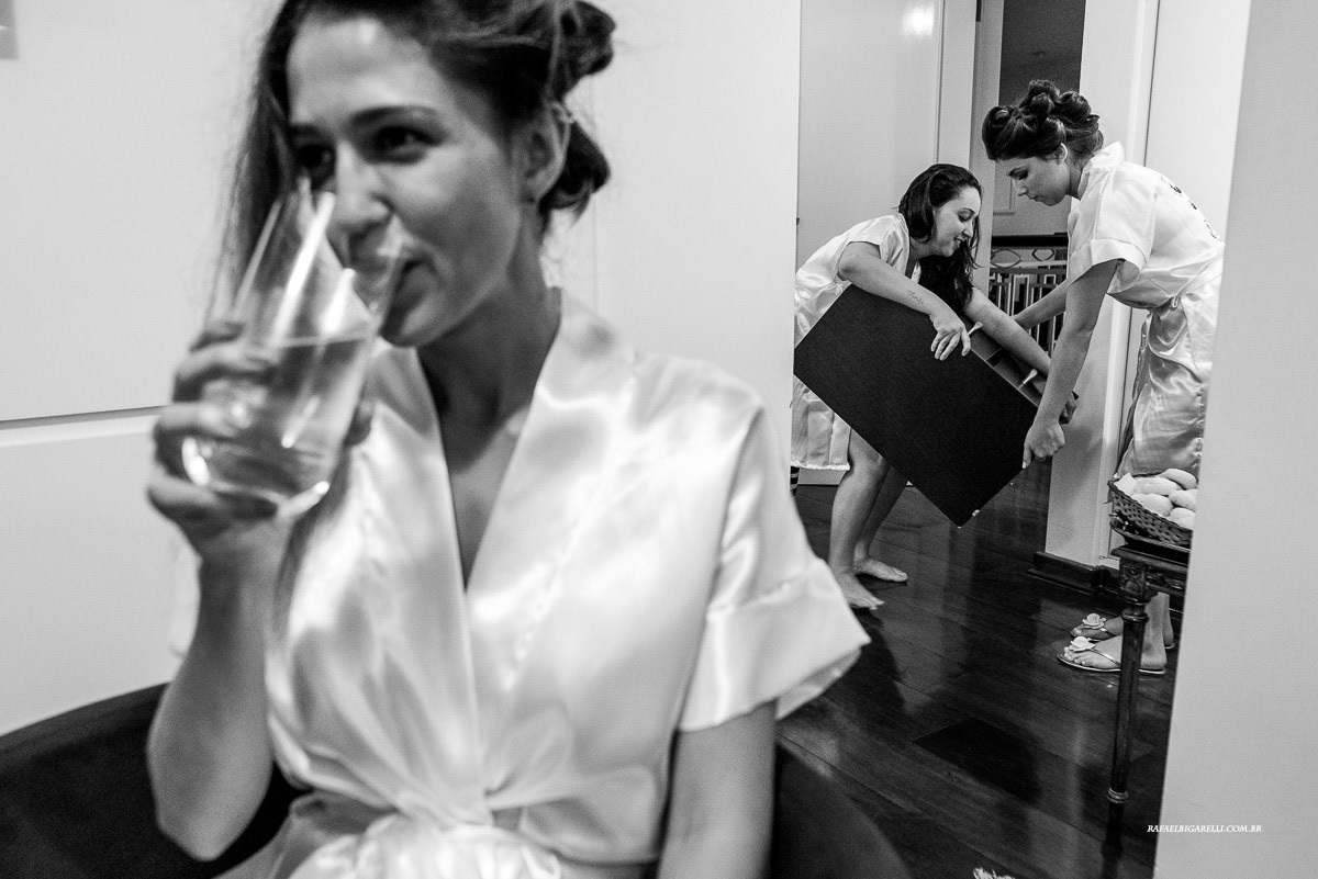 making of da noiva em casamento jau sp