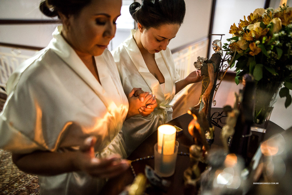 oração em casamento