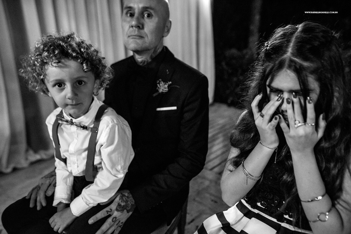 casamento branco e preto