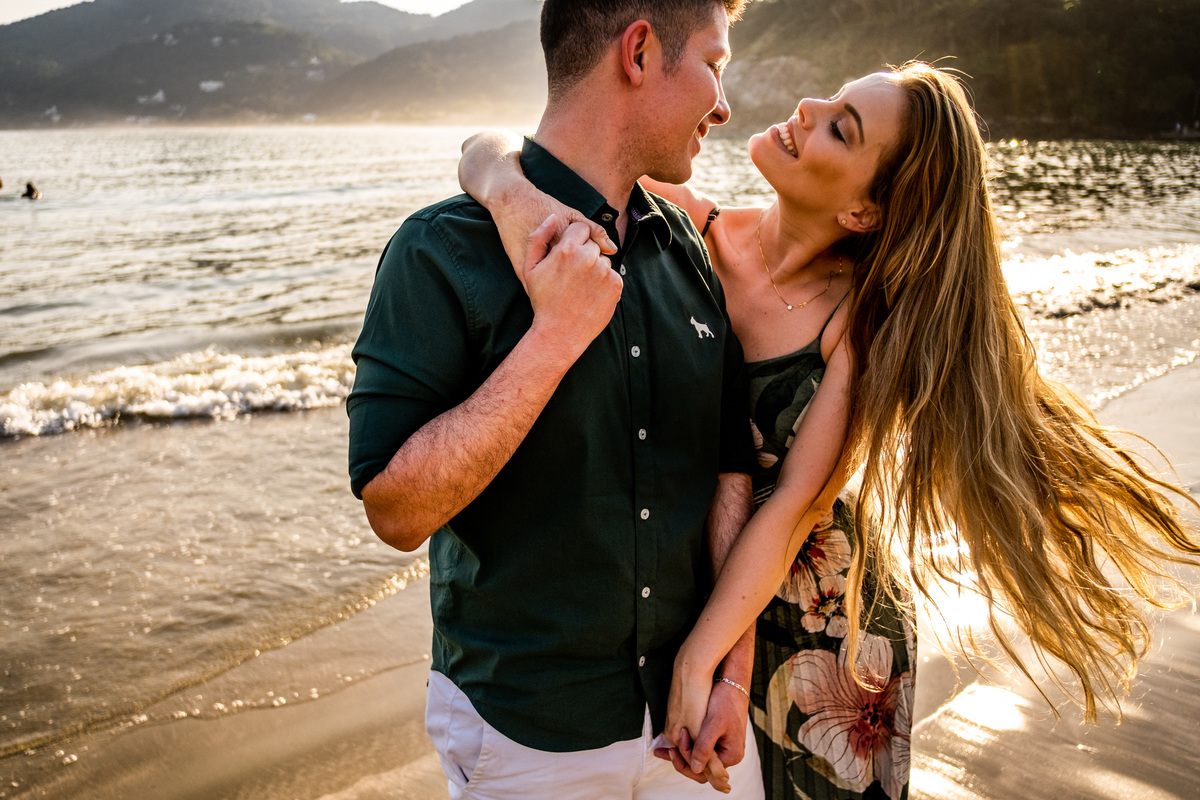 pre casamento na praia