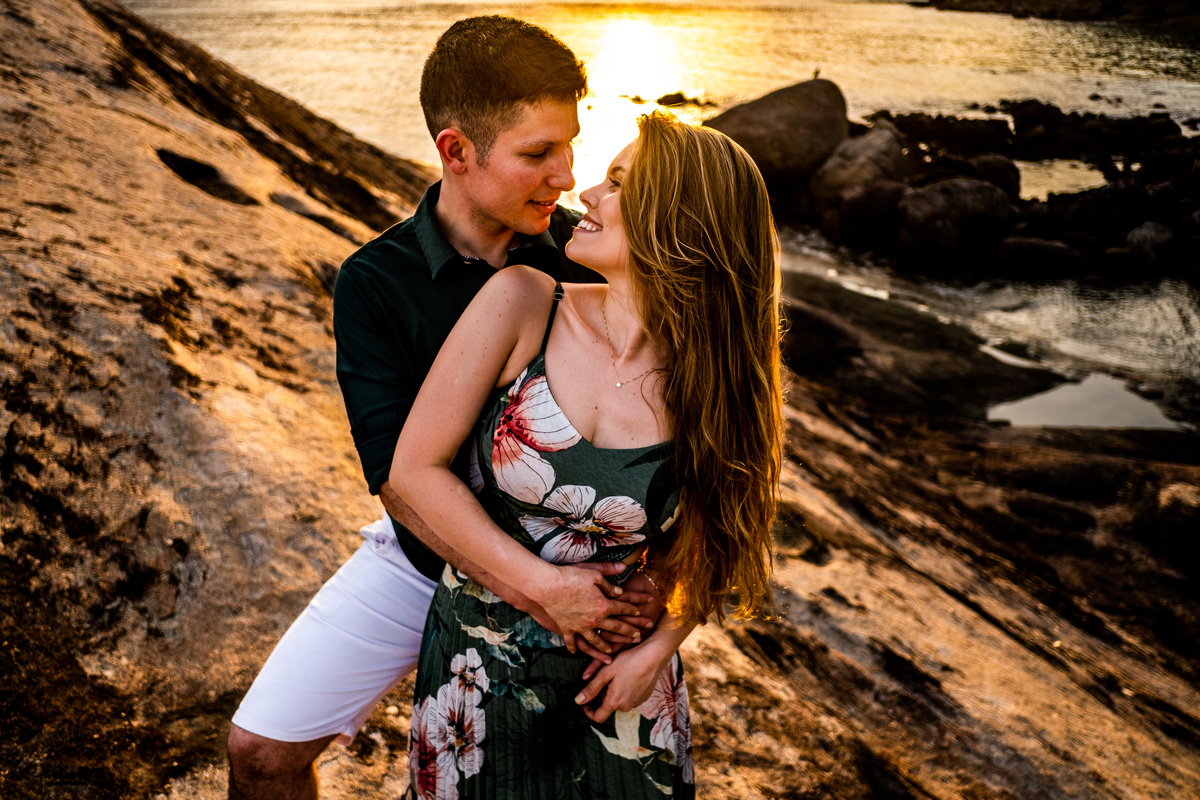 fotos de noivos por do sol