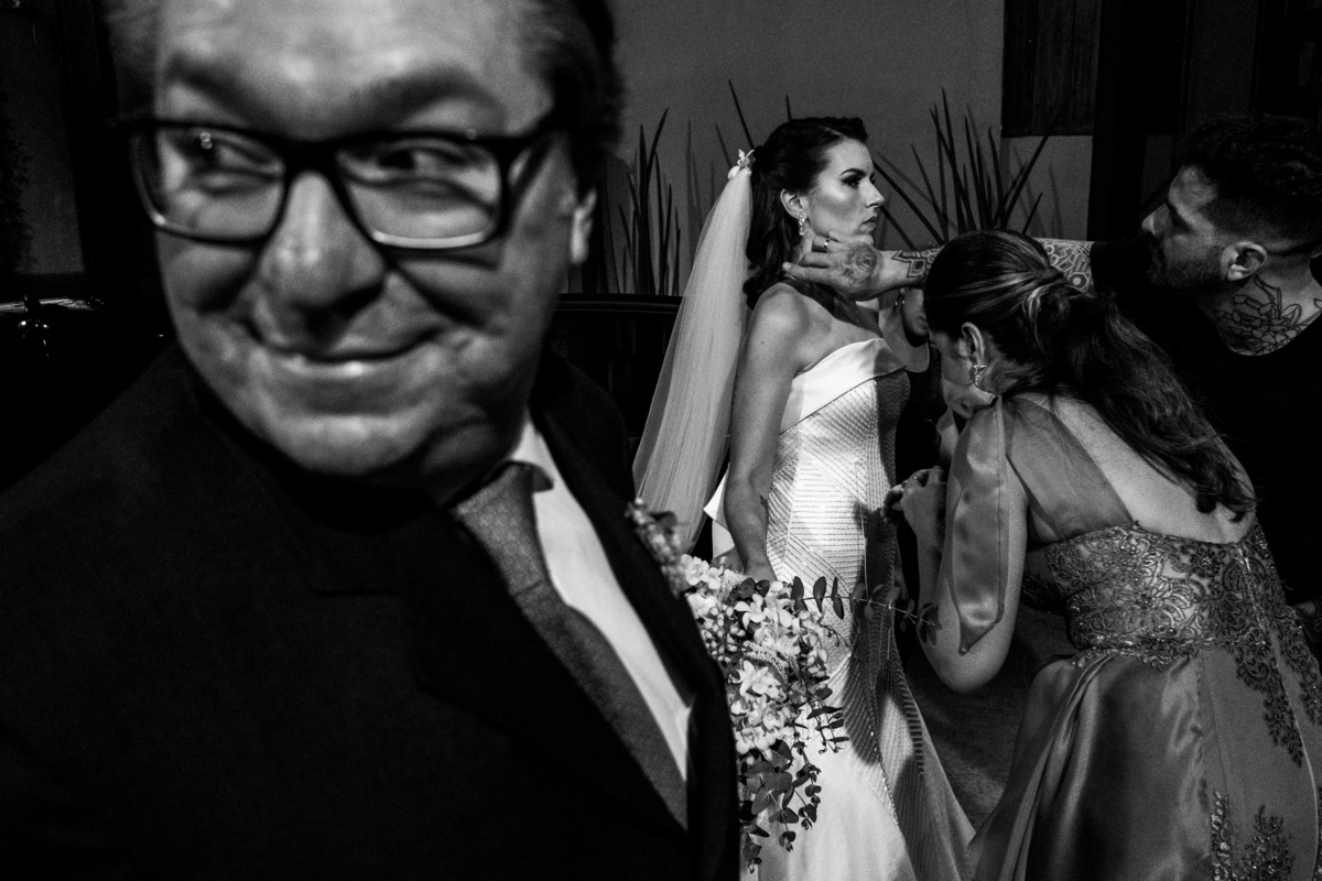 foto noiva em casamento 