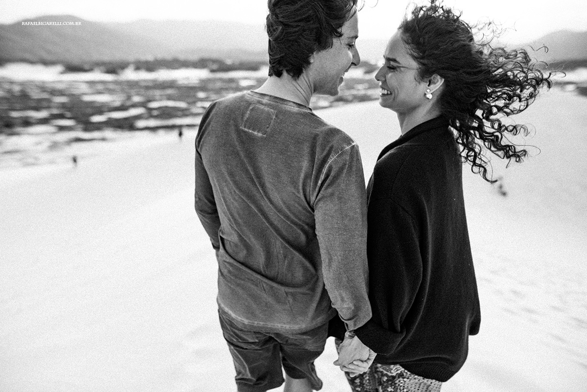 ensaio de casamento na praia