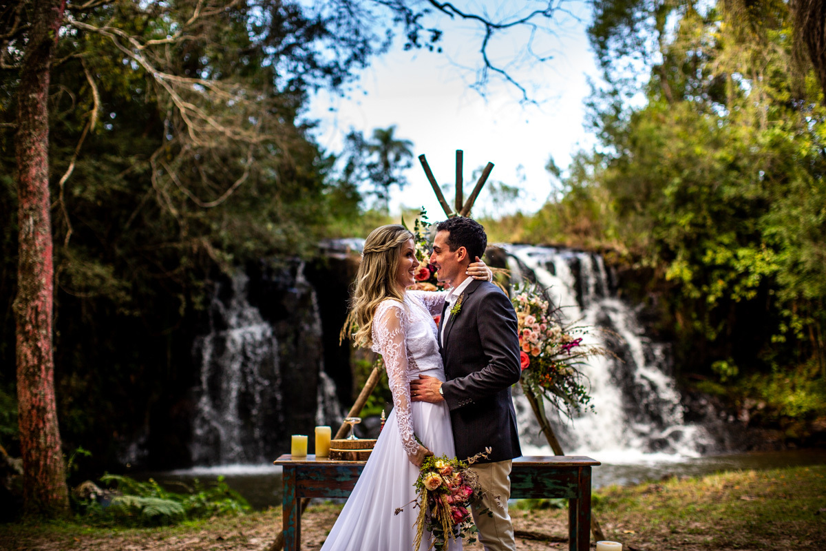 elopement wedding cachoeira sp
